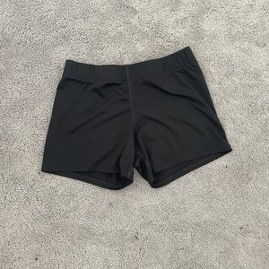 Small Black Mizuno volleyball spandex